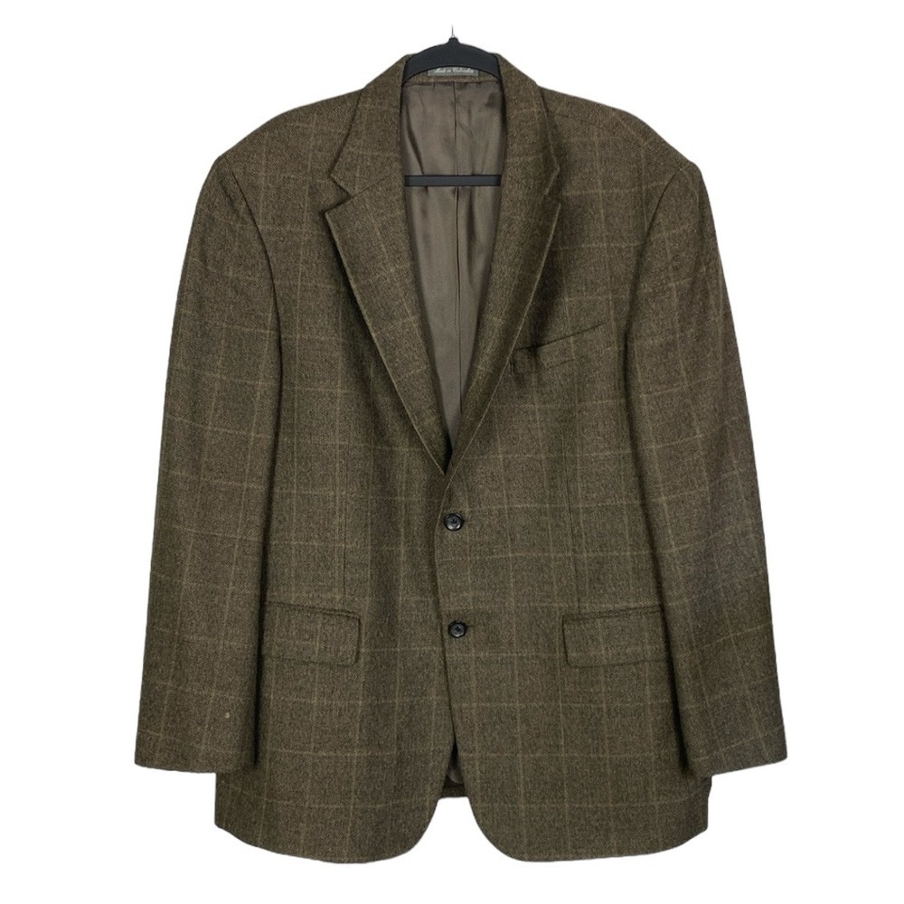Oscar de la renta plaid blazer